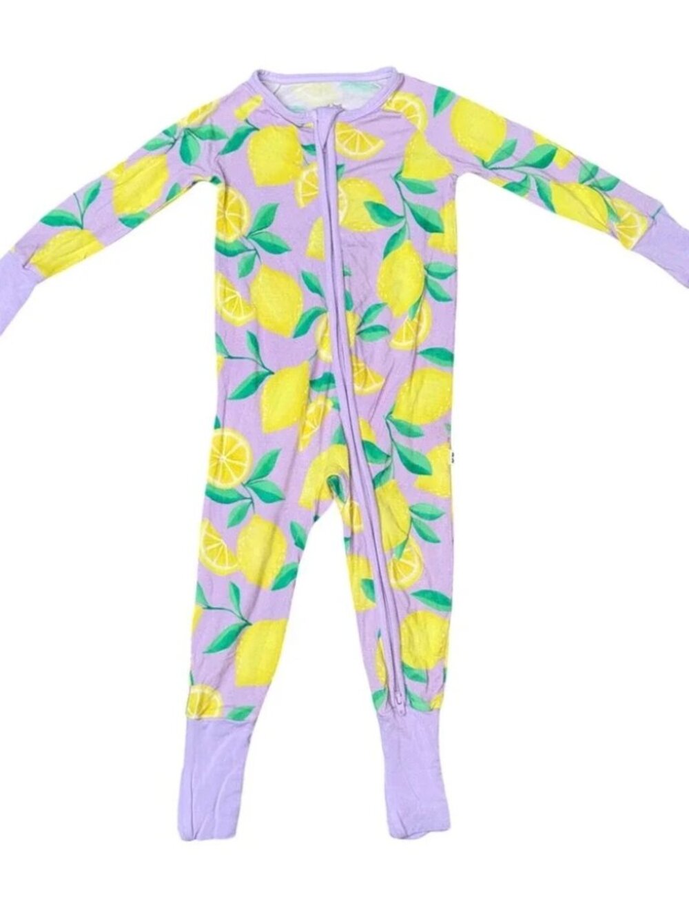 Little Sleepies Sunny Citrus Zippy Size 12-18 months